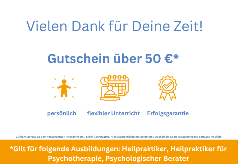 Infoabend Gutschein Ascendium Akademie Heilpraktikerschule