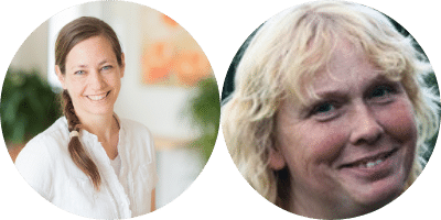Hendrike und Kirsten Therapeutisches Reiten Ascendium Akademie Heilpraktikerschule